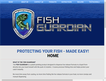 Tablet Screenshot of fishguardian.com